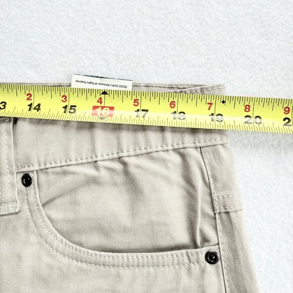 NWT Smiths Workwear Men Relaxed 5-Pocket Stretch Light Stone Canvas Pants 36x34 - Picture 9 of 12